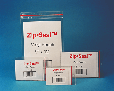 Zip-Seal, Premium Zip Lock Xtra Large label holders, SKU: LH-0274